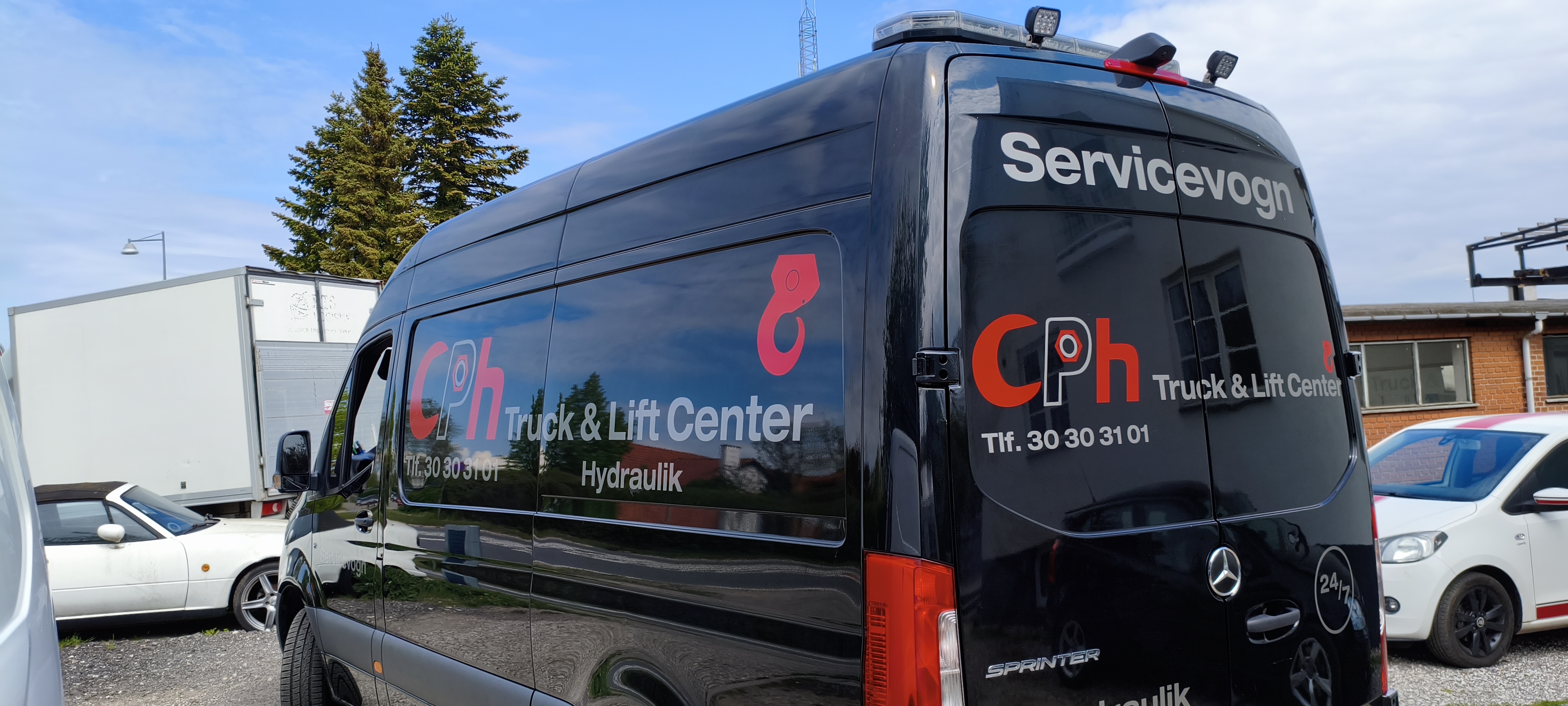 CPH Truck- & Liftcenter akutkøretøj klar til vejhjælp
